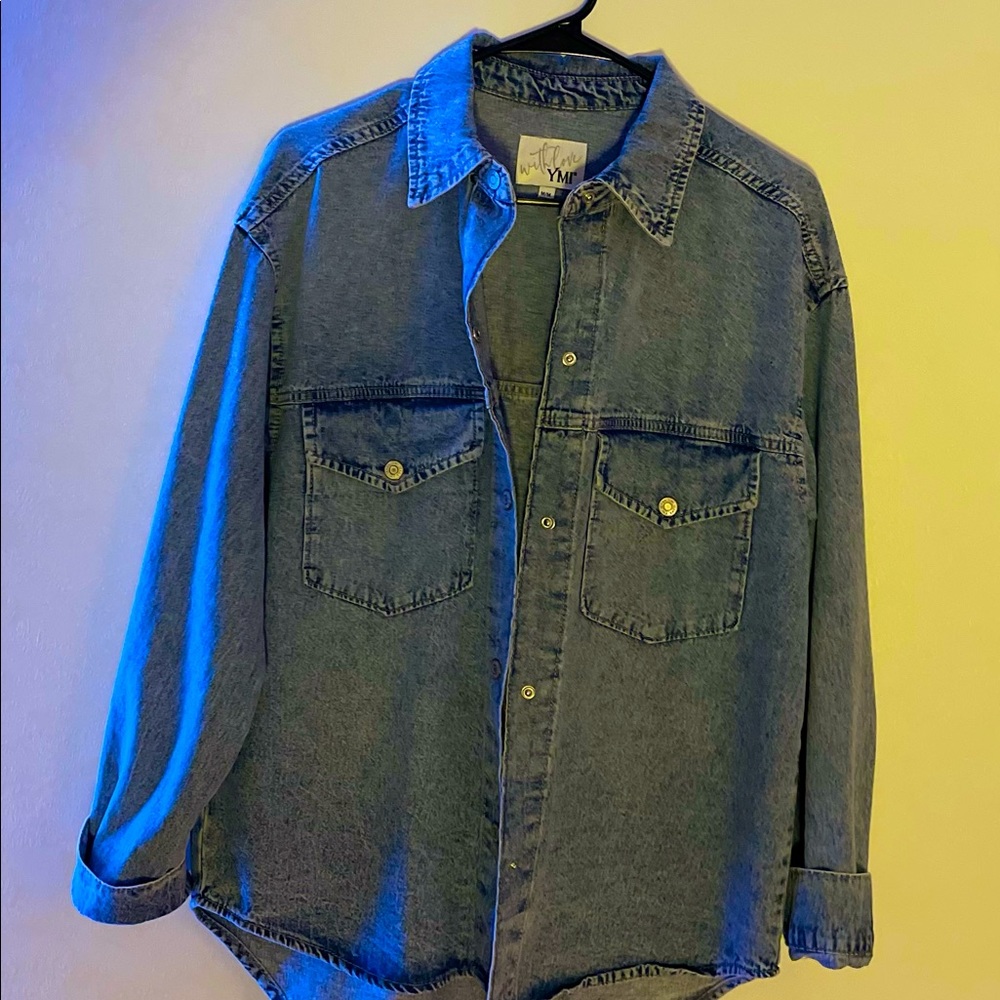 YMI large jean jacket